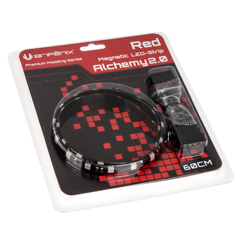 BitFenix Alchemy 2.0 Magnetic LED Strip - 60cm, 30 LEDs, red : image 4