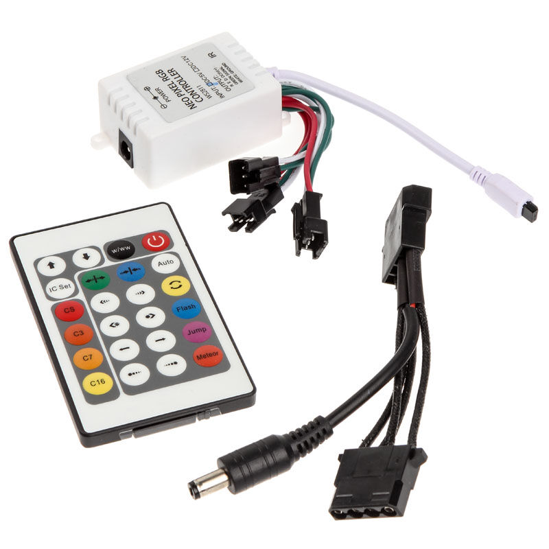 Lamptron FlexLight Multi LED Strips Programmable Kit - Infrared Remote