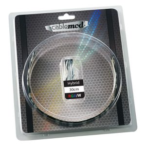 CableMod WideBeam Hybrid LED Strip 30cm - RGB / W