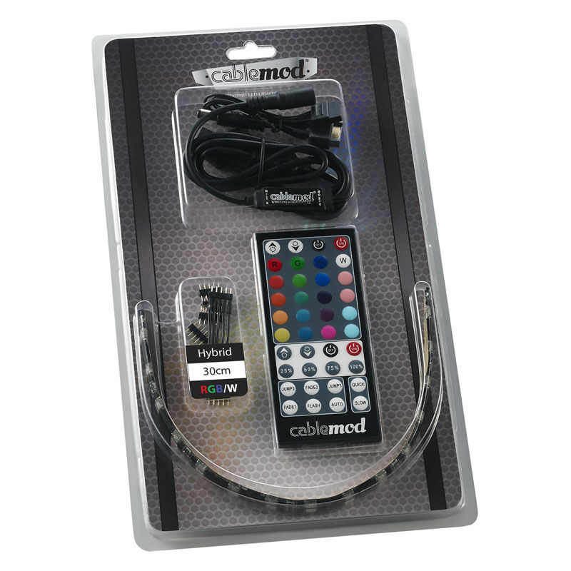 CableMod WideBeam Hybrid LED Kit 30cm - RGB / W : image 3