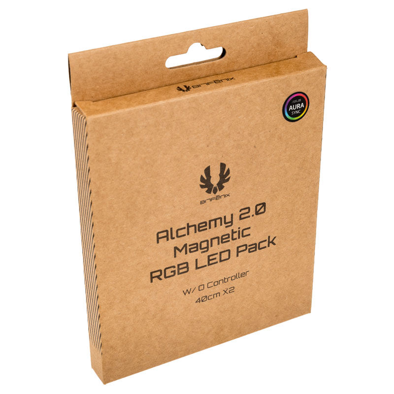 BitFenix Alchemy 2.0 Magnetic RGB LED Strip Kit - 2x 40cm, 2x 21 LEDs : image 6