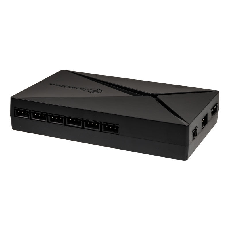 Silverstone SST-LSB02-E - ARGB LED Hub, Controller - Black