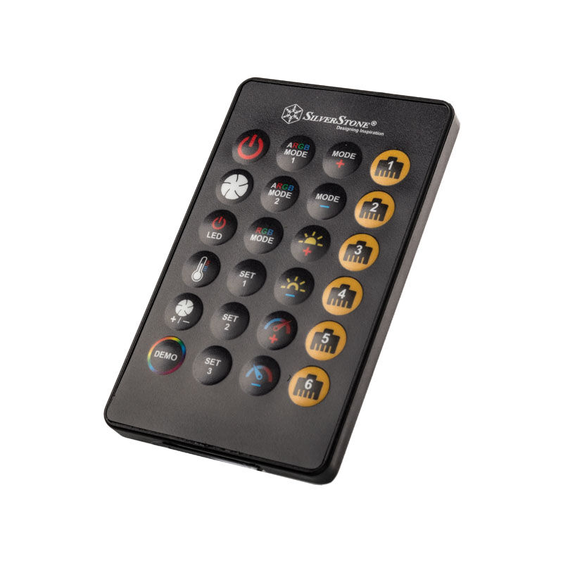 Silverstone SST-LSB02-E - ARGB LED Hub, Controller - Black