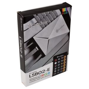 Silverstone SST-LSB02-E - ARGB LED Hub, Controller - Black