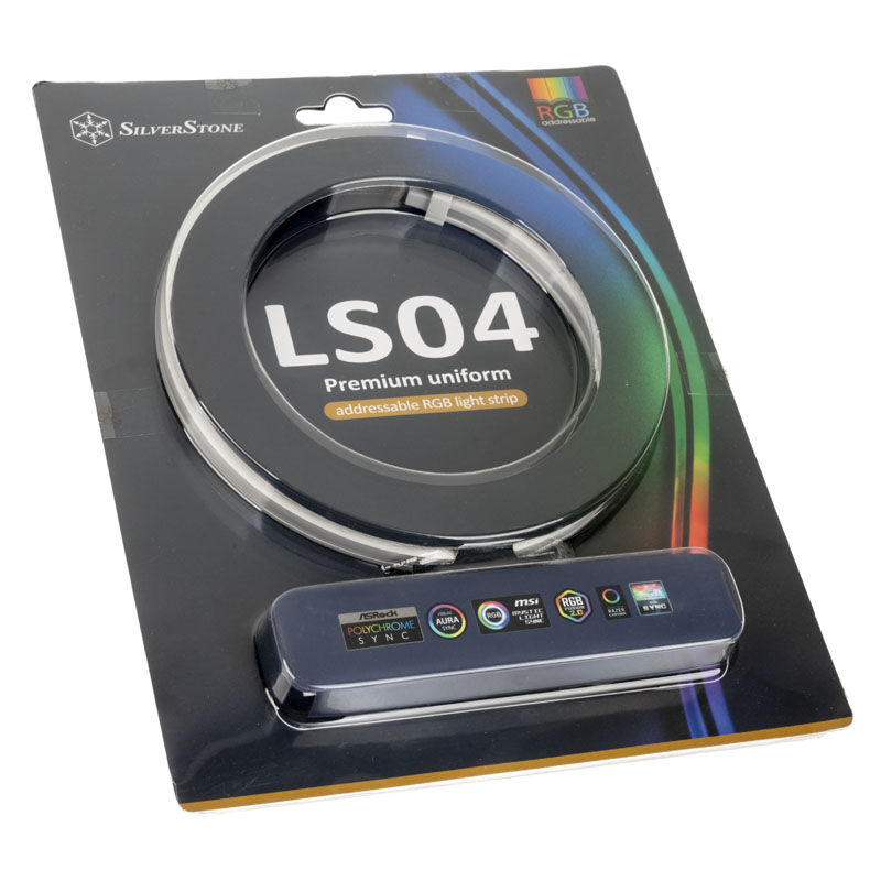 Silverstone LS04, ARGB LED strips, 2-pack - white : image 4