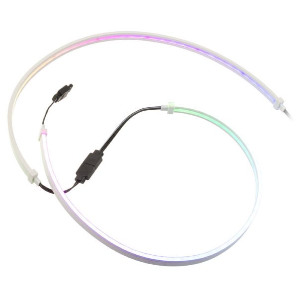 Silverstone LS04, ARGB LED strips, 2-pack – white