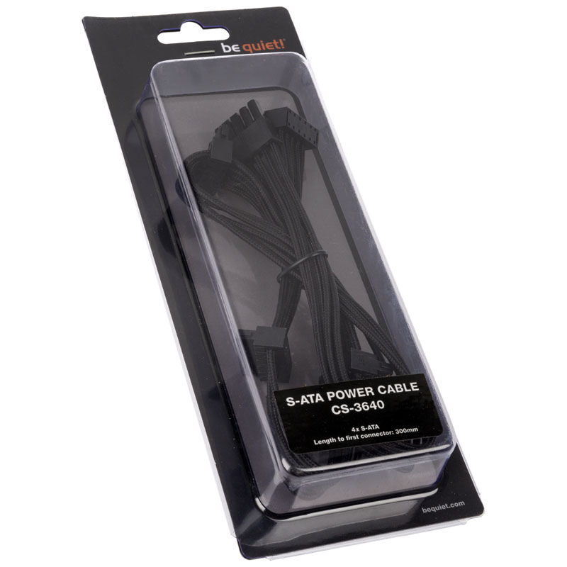 be quiet! Power Cable 4x S-ATA - 60cm