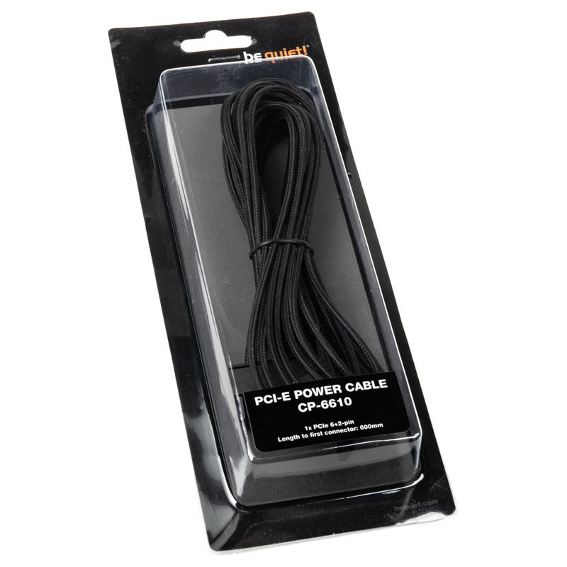 Be quiet! CP-6610 PCIe Single Cable for Modular Power Supplies - Black