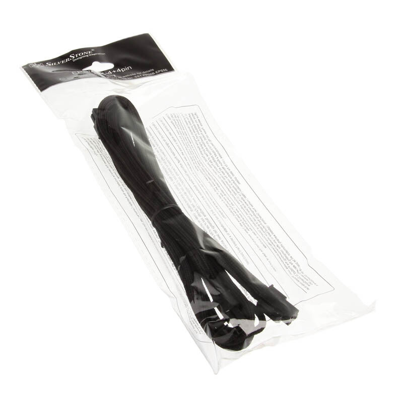 Silverstone 4 +4 ATX / EPS cables for modular power supplies - 550mm