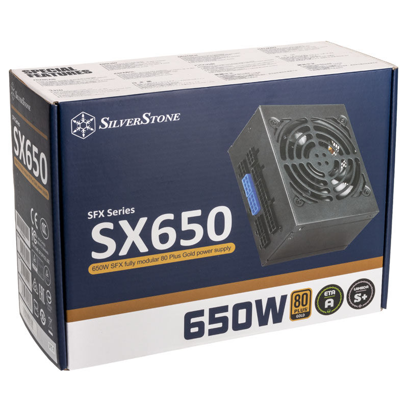 Silverstone SST-SX650-G v1.1 SFX power supply 80 PLUS Gold, modular - 650 watts