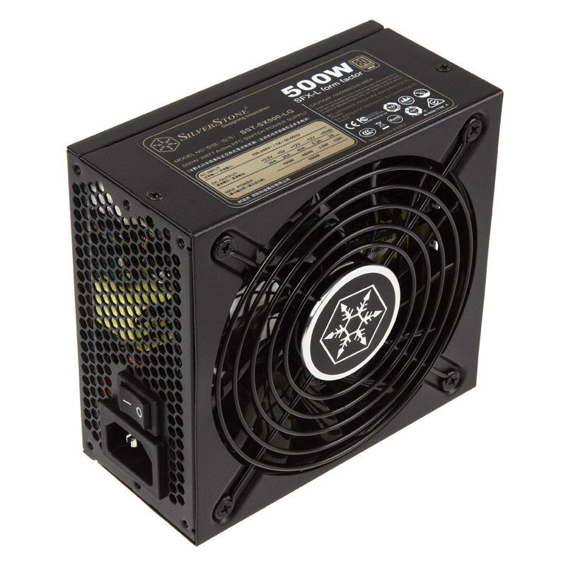 Silverstone SST-SX500-LG v2.1 SFX-L power supply 80 PLUS Gold, modular - 500 watts