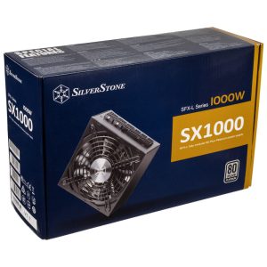 Silverstone SX1000 Platinum power supply, 80 PLUS Platinum, fully modular - 1000 watts
