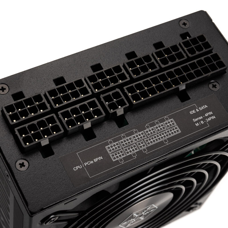 Silverstone SX1000 Platinum power supply, 80 PLUS Platinum, fully modular - 1000 watts