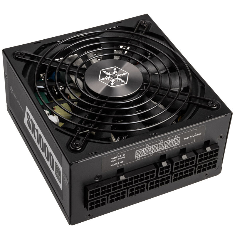 Silverstone SX1000 Platinum power supply, 80 PLUS Platinum, fully modular - 1000 watts