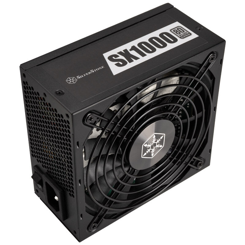 Silverstone SX1000 Platinum power supply, 80 PLUS Platinum, fully modular - 1000 watts