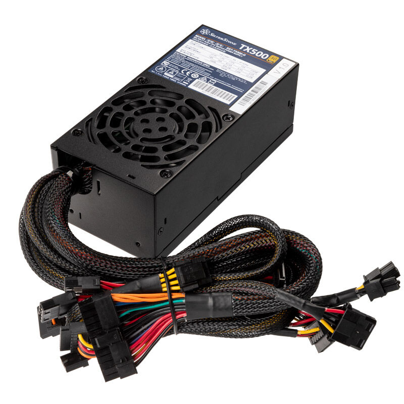 Silverstone SST-TX500-G TFX power supply, 80 PLUS Gold - 500 watts