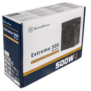 Silverstone SST-EX500-B Extreme SFX power supply 80 PLUS Bronze - 500 watts : image 6