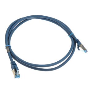InLine patch cable Cat.6A, S / FTP (PiMf), 500MHz, Blue, 1.5m