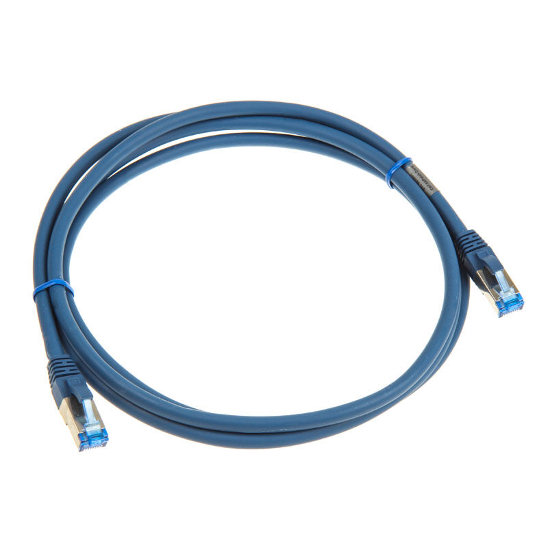 InLine Patch Cable Cat.6A, S/FTP (PiMf), 500MHz, blue, 2m