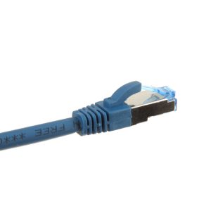 InLine Patchcable Cat.6A, S/FTP (PiMf), 500MHz, blue, 5m
