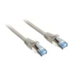InLine Patchcable Cat.6A, S/FTP (PiMf), 500MHz, grey, 2m