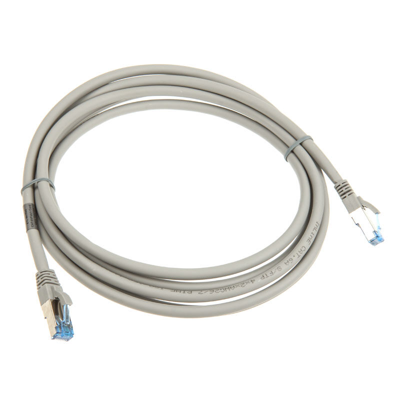 InLine Patch Cable Cat.6A, S/FTP (PiMf), 500MHz, grey, 3m