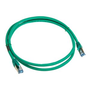 InLine patch cable Cat.6A, S / FTP (PiMf), 500MHz, green, 1.5m