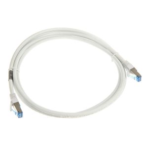 InLine Patch Cable Cat.6A, S/FTP (PiMf), 500MHz, white, 2m