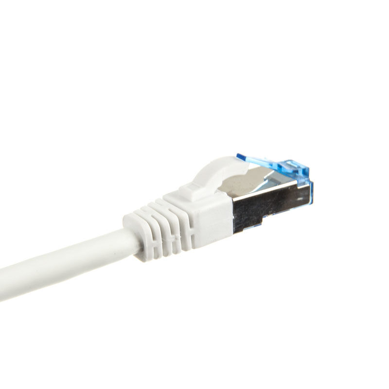 InLine Patch Cable Cat.6A, S/FTP (PiMf), 500MHz, white, 3m