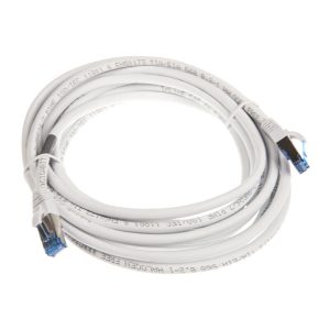 InLine Patch Cable Cat.6A, S/FTP (PiMf), 500MHz, white, 5m