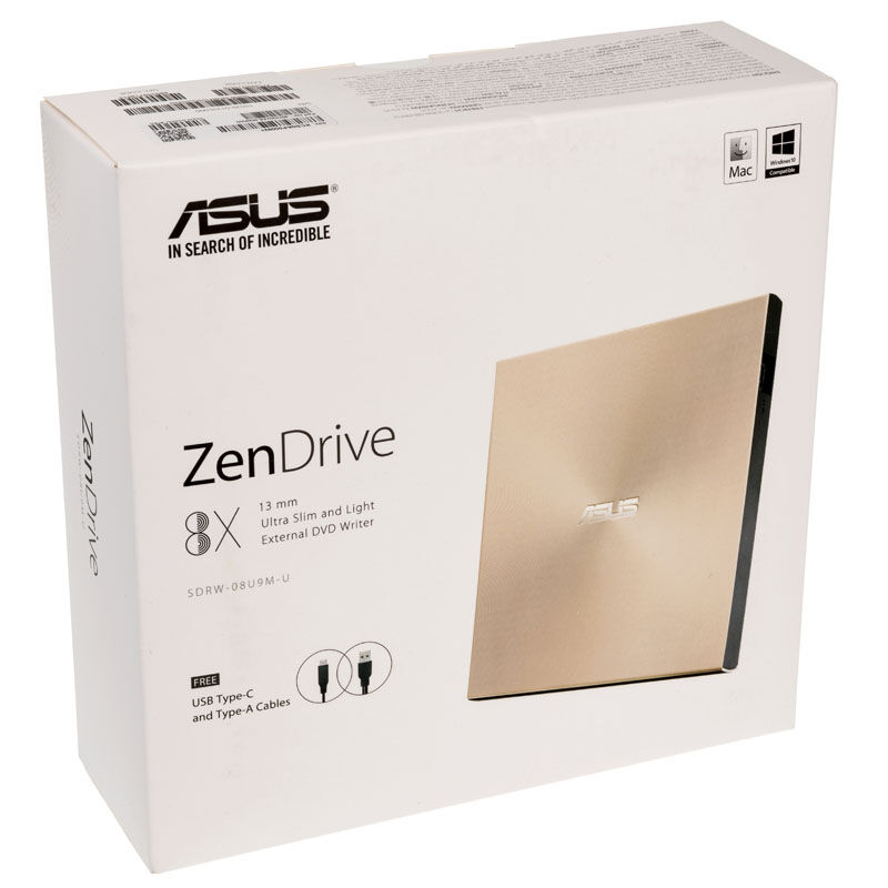 ASUS ZenDrive U9M, gold