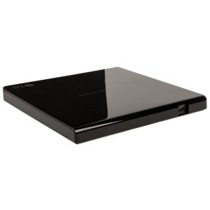 LG GP57EB40 external slimline DVD-RW drive, black, USB 2.0
