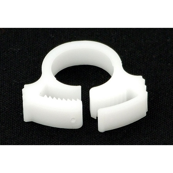 PrimoChill White PVC Hose Clip 3/4 OD