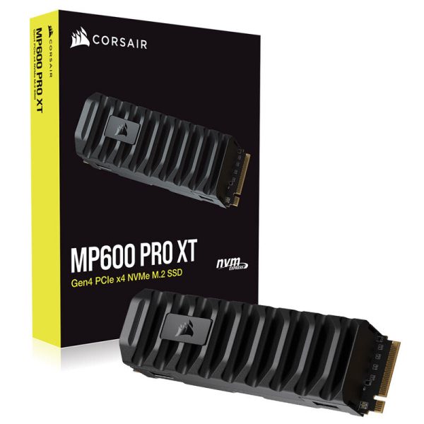 Corsair MP600 Pro XT NVMe SSD, PCIe 4.0 M.2 Type 2280 – 4 TB