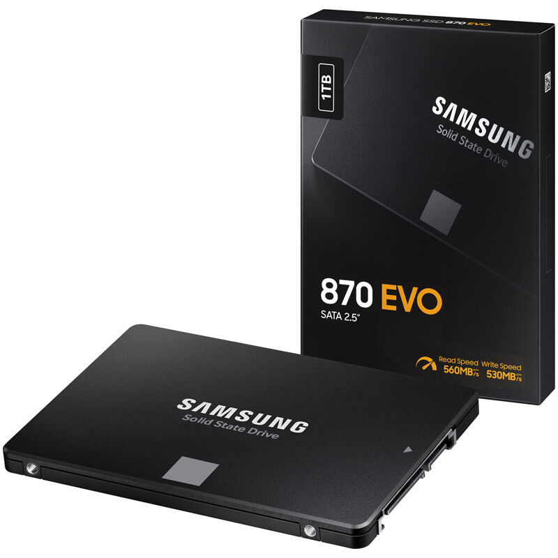 SAMSUNG 870 EVO 2.5 inch SSD, SATA 6G - 1 TB