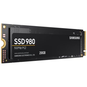 SAMSUNG 980 NVMe SSD, PCIe 3.0 M.2 type 2280 - 250 GB