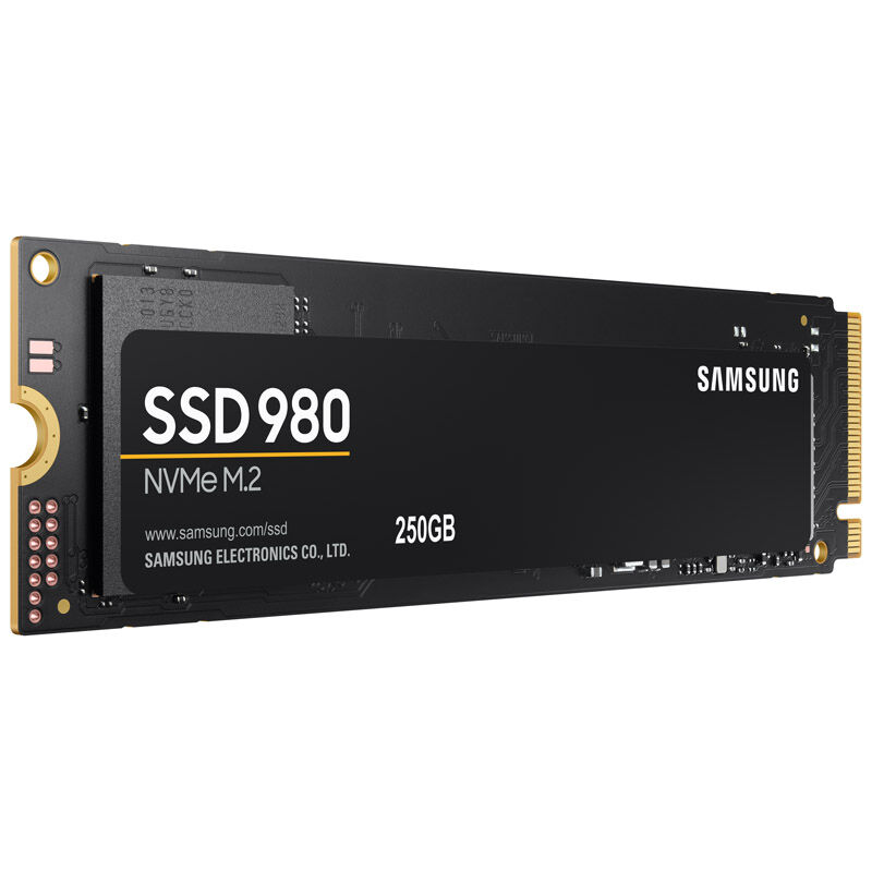 SAMSUNG 980 NVMe SSD, PCIe 3.0 M.2 type 2280 - 250 GB