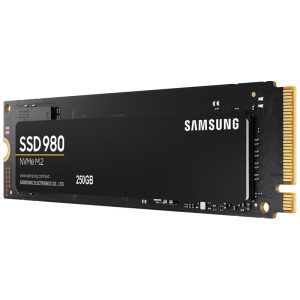 SAMSUNG 980 NVMe SSD, PCIe 3.0 M.2 type 2280 - 250 GB