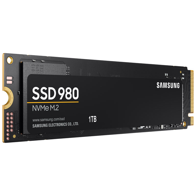 SAMSUNG 980 NVMe SSD, PCIe 3.0 M.2 Type 2280 - 1 TB