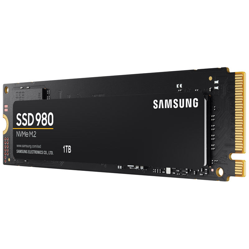 SAMSUNG 980 NVMe SSD, PCIe 3.0 M.2 Type 2280 - 1 TB