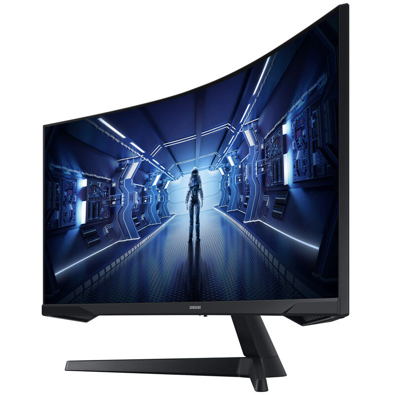 SAMSUNG Odyssey G5 C34G5, 86.36 cm (34 ), 165 Hz, FreeSync, HDR, VA - DP, HDMI