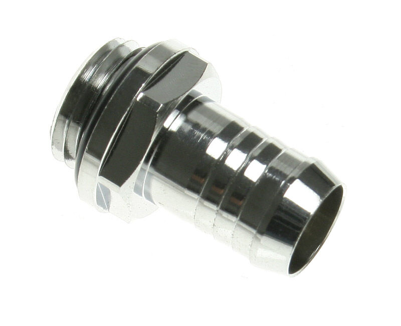 Bitspower Fitting 1/4 inch to 10mm ID - Shiny Silver