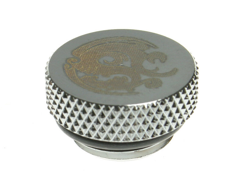 Bitspower Plug 1/4 inch - Shiny Silver