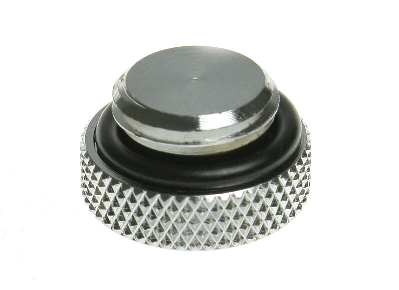 Bitspower Plug 1/4 inch - Shiny Silver
