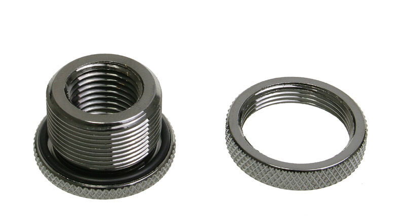 Bitspower Fill Port 1/4 inch - Shiny Black