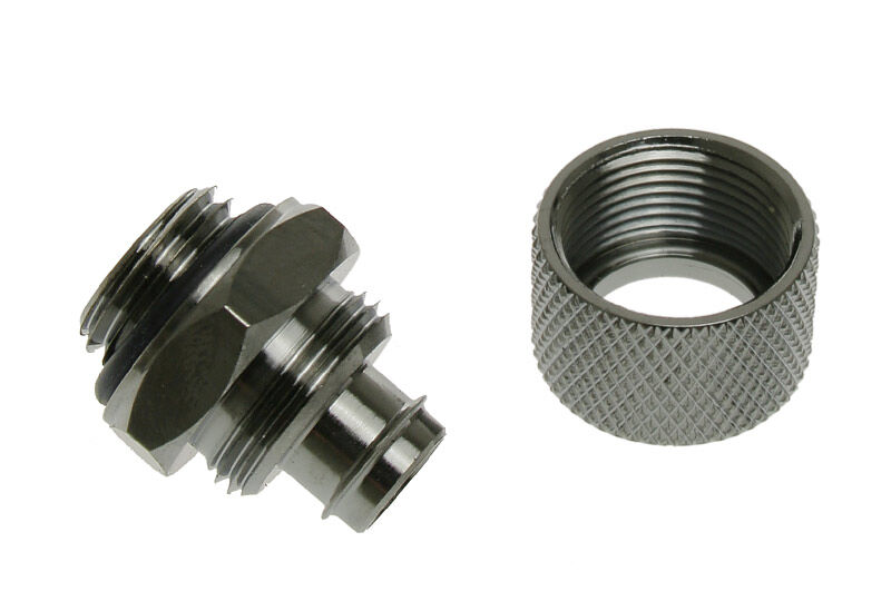Bitspower Connection 1/4 inch to 11/8mm - Shiny Black