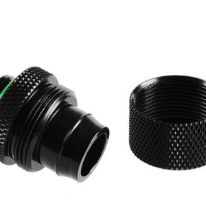 Bitspower Connection 1/4 inch to 16/13mm - Matt Black