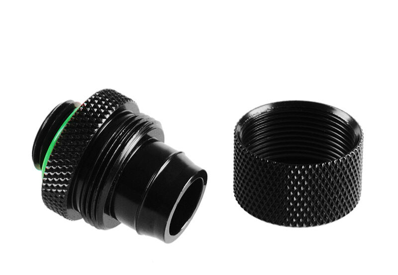 Bitspower Connection 1/4 inch to 16/13mm - Matt Black