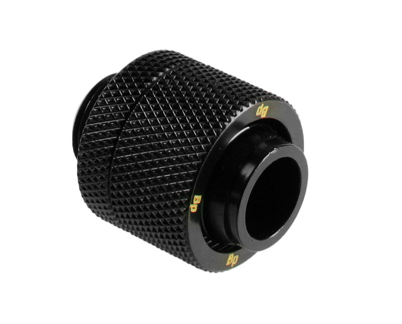 Bitspower Connection 1/4 inch to 16/13mm - Matt Black