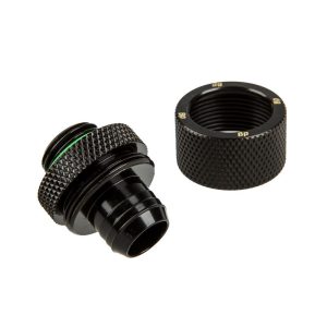 Bitspower Connection 1/4 inch to 16/10mm - Matt Black : image 3